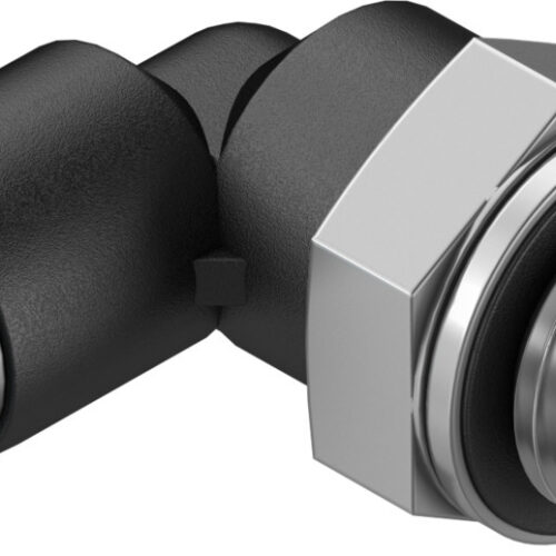 Push-in L-fitting