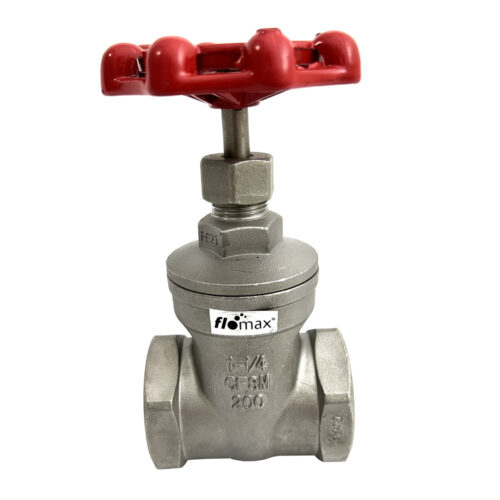FLOMAX - CAST STEEL GATE VALVE, NON RISING STEM