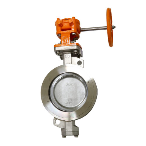 FLOHUB WAFER TYPE DOUBLE ECCENTRIC HIGH PERFORMANCE BUTTERFLY VALVE