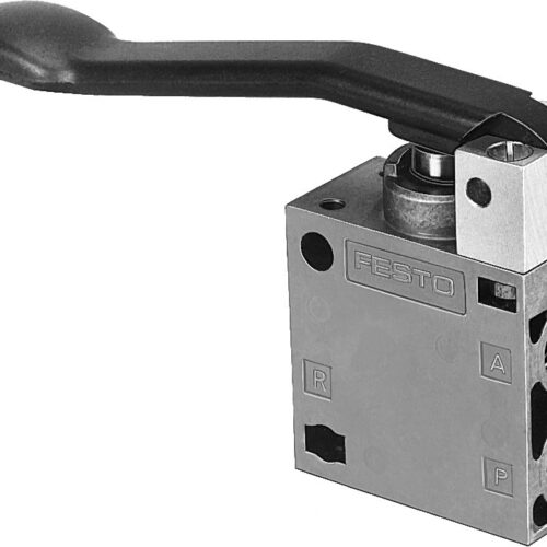 Finger lever valve